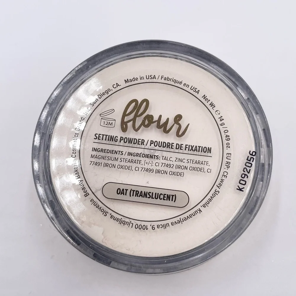 NEW Beauty Bakerie Flour Loose Setting Powder Oat Translucent FULL SIZE Sealed